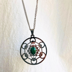 Collar METATRON con Malaquita