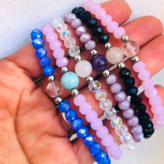 Pulseras de cristales y Piedras Naturales - Blackbird Fly Accesorios