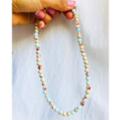 Gargantilla Larimar 6MM