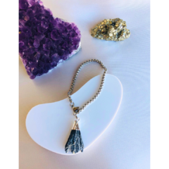 Pulsera GINA CIANITA NEGRA