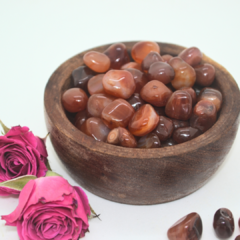 Ágata Cornalina rolada Mini - comprar online