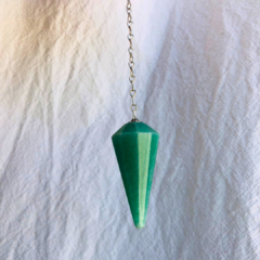 Péndulo Cuarzo Verde