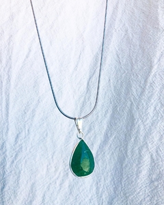 Collar AMELIE Cuarzo Verde