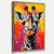 Quadro Girafa Colorida - Pop Art na internet