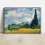 Campo de trigo com ciprestes em Haude Galline perto de Eygalieres por Vincent van Gogh