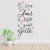 Adesivo Decorativo sala frase se tiver amor o resto ajeita