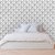 Papel De Parede 3d Efeito Cinza Geométrico Adesivo - Wit Decor | Papel de parede, Quadros decorativos e adesivos