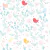 Papel de Parede Passarinho Azul PP0128 - comprar online