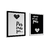 Quadros Decorativos Frase Por Onde For Kit 2 Telas