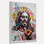 Quadro Jesus em Graffiti na internet