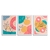 Quadro Decorativo Flores Abstrato - comprar online