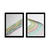 Quadros Decorativos Riscos Coloridos Kit 2 Telas - comprar online