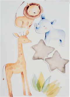 Guirnalda de temática Selva