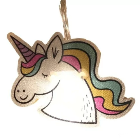 GUIRNALDA UNICORNIO luz led