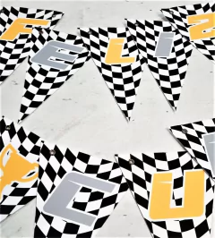 BANDERIN "FELIZ CUMPLE" CARRERAS X UNIDAD - comprar online