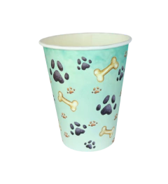 Vasos Huellitas x 10 unidades