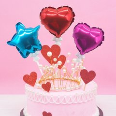 CORAZÓN Mini metalizada 11 cm. aprox. - PetitCocoDeco