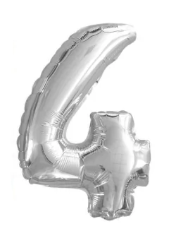 Imagen de Globos Metalizados Números 75 cm - 80 cm