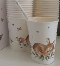 Vaso descartable Woodland x 10 un - comprar online