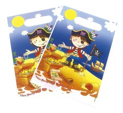 Bolsita Sorpresa plástica Pirata x 6 un