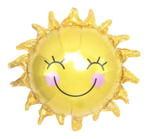 Globo Metalizado Sol