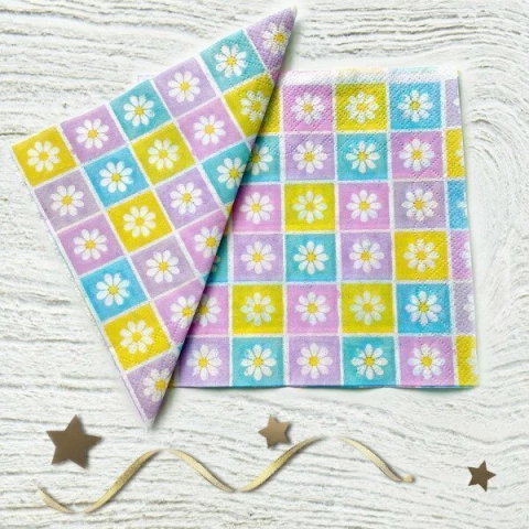 Servilleta Margaritas x20 unidades