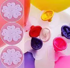 CLIP P/GLOBO ARMADO FLOR x unidad en internet