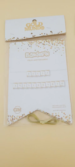 Banderin "Feliz Aniversario" - comprar online