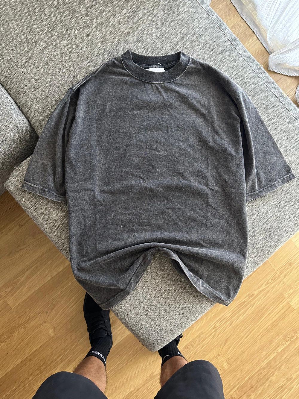 Remera Silver Washed