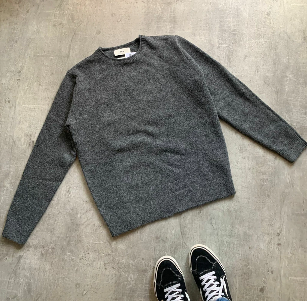 Sweater Saturno Gris Oscuro