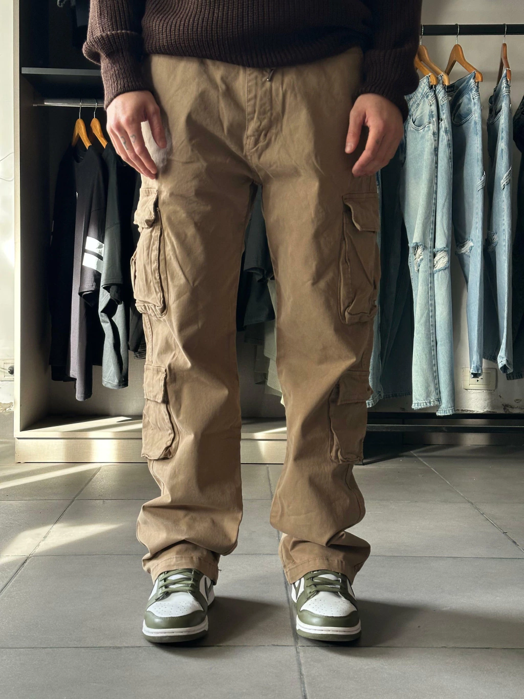 Pantalón Barock Caqui
