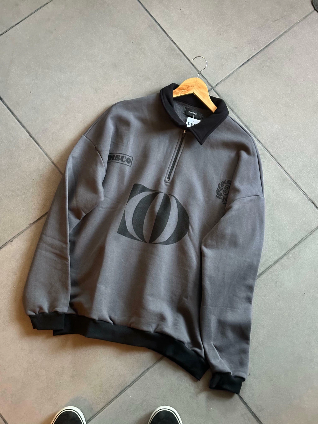 Buzo Royal Gris Topo