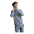Campera Hombre Lycra Premium Gris Plata en internet