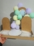 1 Mini Cenário Portátil para aniversário e mesversário - Festa, chá de bebê, chá revelação - copos bolha