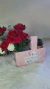 5 Porta Copo Buque para Flores rosas Tema Páscoa - copos bolha