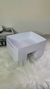 Imagem do 10 Caixa Bandeja Luxo Branca para kits e presentes - Caixa mesinha