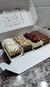 10 uni Caixa Especial para Bolo, Doces e Torta com 4 divisórias - copos bolha