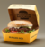 Embalagem Caixa Hamburguer Personalizado Grande 12,5 cm