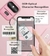 Mini Impressora Etiqueta Adesiva Térmica Phomemo Bluetooth CBM110