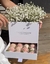 1 uni Caixa Gaveta Luxo Flores e doces Personalizada - copos bolha