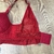 Sutiã Alta Sustentação com Bojo Renda Jhenny - Vermelho - comprar online