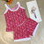 Pijama Short Doll Malha Fria - E114 Pink Estampado