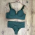 Calcinha Fio Duplo Supreme- Verde Musgo - comprar online