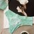Conjunto de Lingerie Ocean - A77 Azul com Detalhes - comprar online
