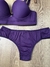 Calcinha Ellen Cós Alto Tanga Tradicional - Roxo Imperial - JMC