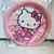 CUADRO DE DIAMANTES CON MARCO REDONDO HELLO KITTY