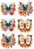 LAMINA TRANSFER 20X30CM MARIPOSAS 003