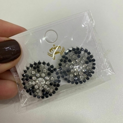 Cód. 346 - Brinco Ponteira Strass - comprar online