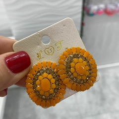 Cód. 95 - Brinco Ponteira Strass - comprar online