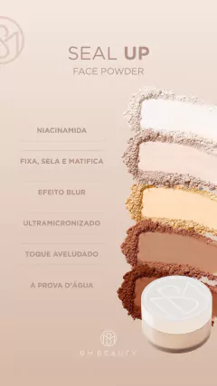 SEAL UP Cor:Translucent - BM BEAUTY - AlineAMakeStore